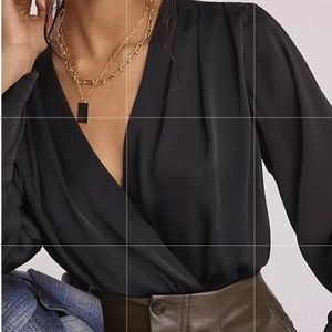 🖤WRAP Vneck BODYSUIT BY ASTR THE LABEL NEW W/O tags🖤